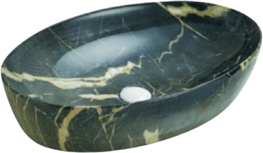 Раковина SantiLine SL-7030 накладная, мрамор