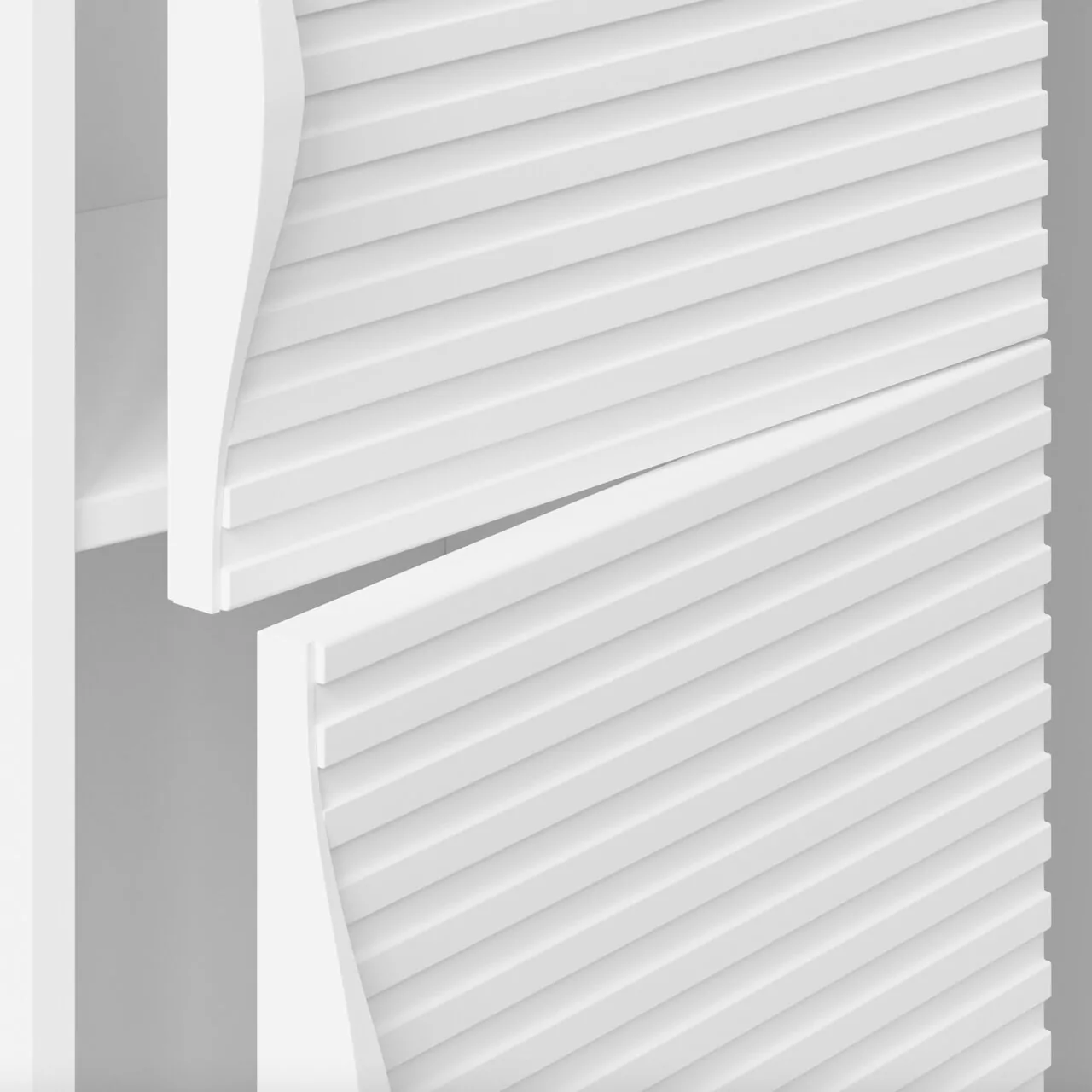 Пенал Vod-ok Elite Эйфория 40 L/R подвесной, F7 полосы горизонтальные, белый + 7 цветов