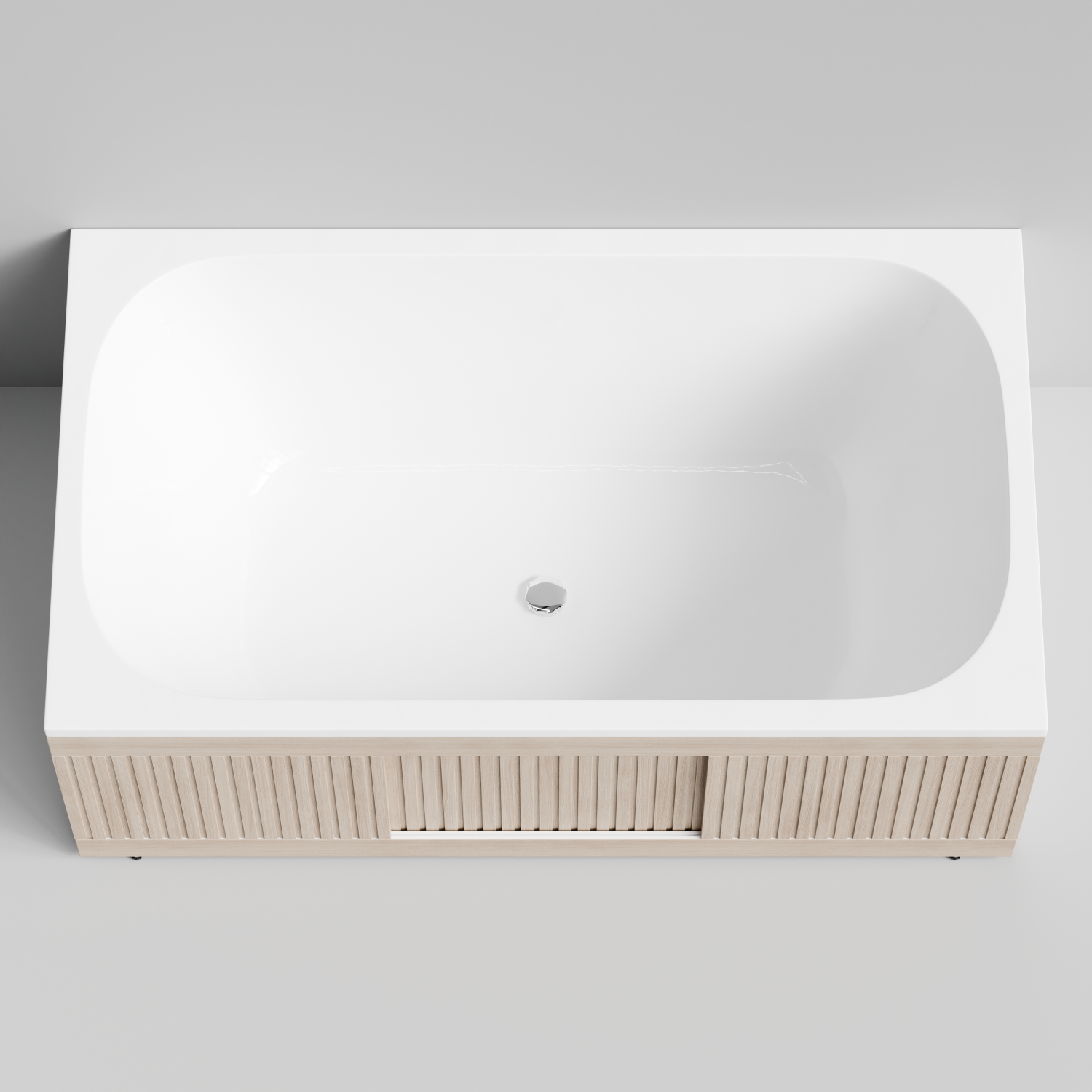 Экран под ванну Vod-ok Тач 150 раздвижной дуб + 15 цветов