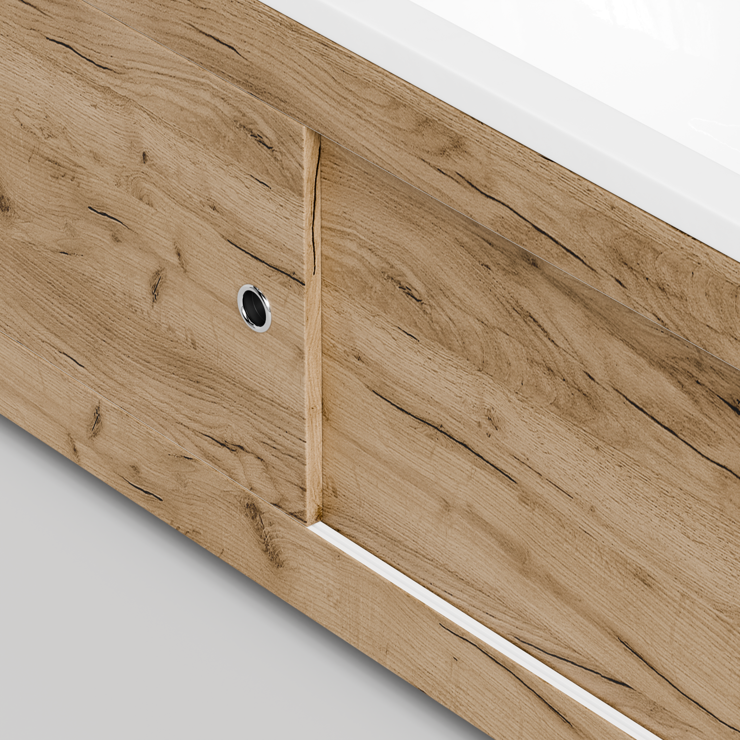 Экран под ванну Vod-ok Купе 180 раздвижной Дуб Тортуга