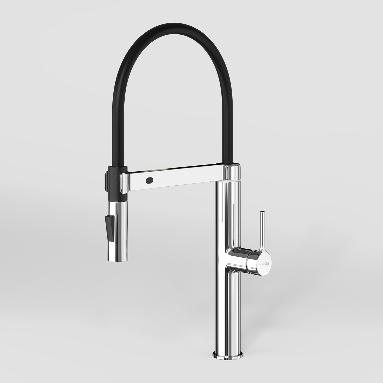 Сенсорный смеситель для кухни с гибким изливом WasserKraft A8817 хром