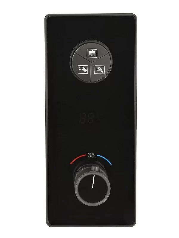 Душевой комплект ALMAes Ebro TVZ-8801 черный матовый