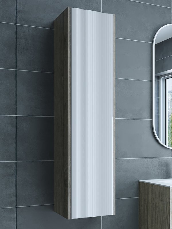 Пенал Sanflor Диана 32 дуб шерман, белый