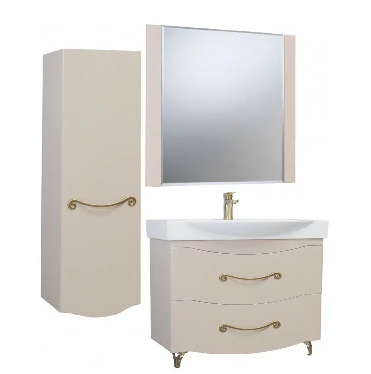 Пенал Bellezza Сесилия 40 L/R подвесной, капучино