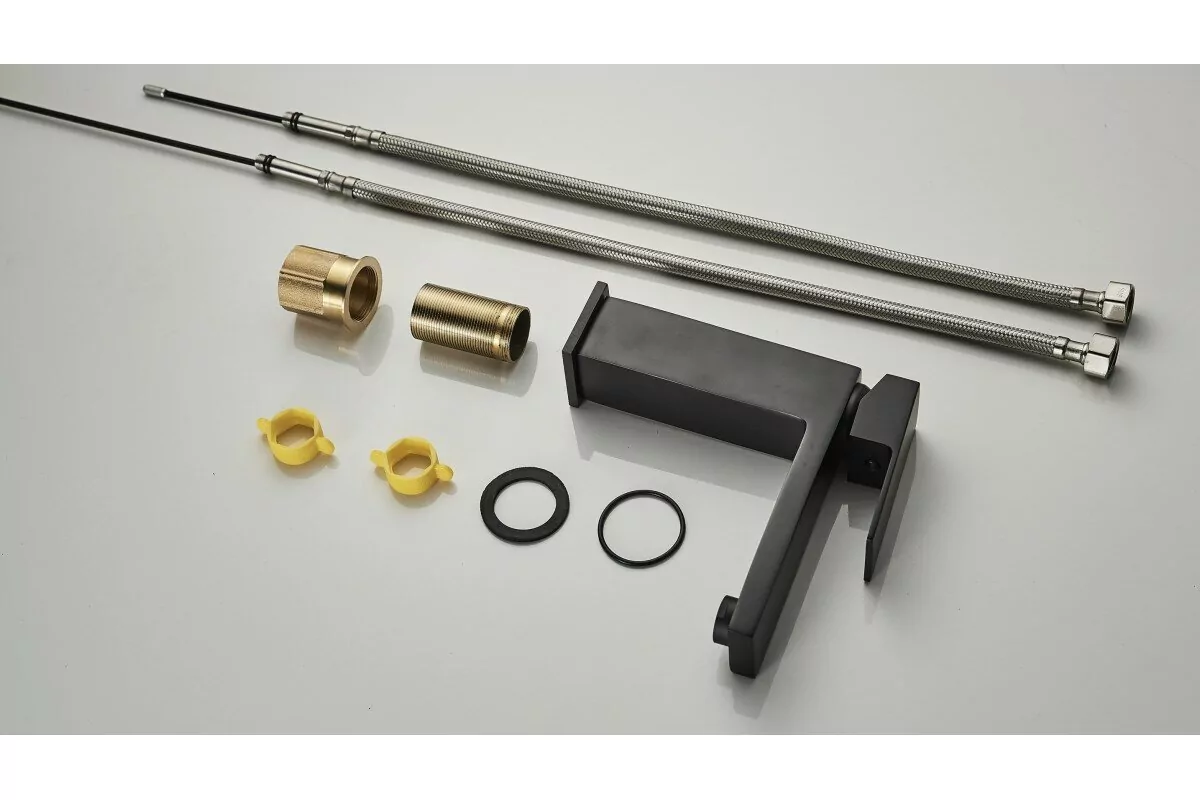 Смеситель для раковины ALMAes Fango TVZ-0934 черный матовый