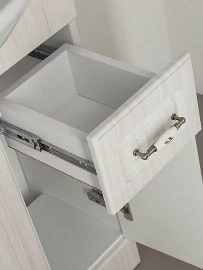 Тумба с раковиной Style Line Олеандр-2 90 напольная, рельеф пастель