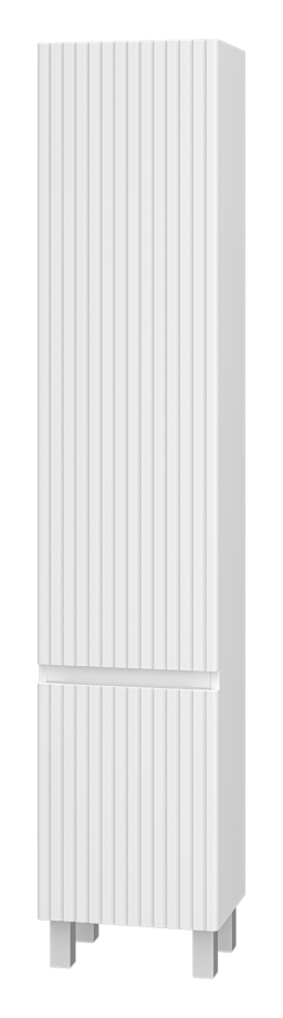 Пенал Brevita Victory 35 напольный/подвесной, L, белый