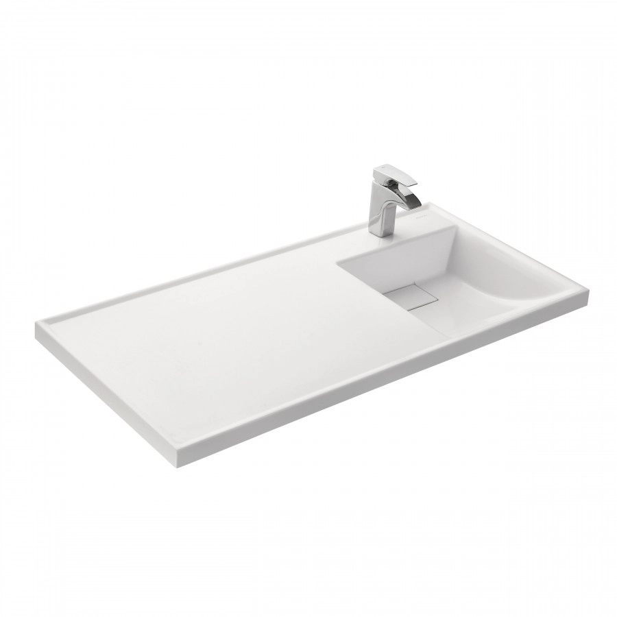 Раковина Aquaton Лондри 105 правая, белая