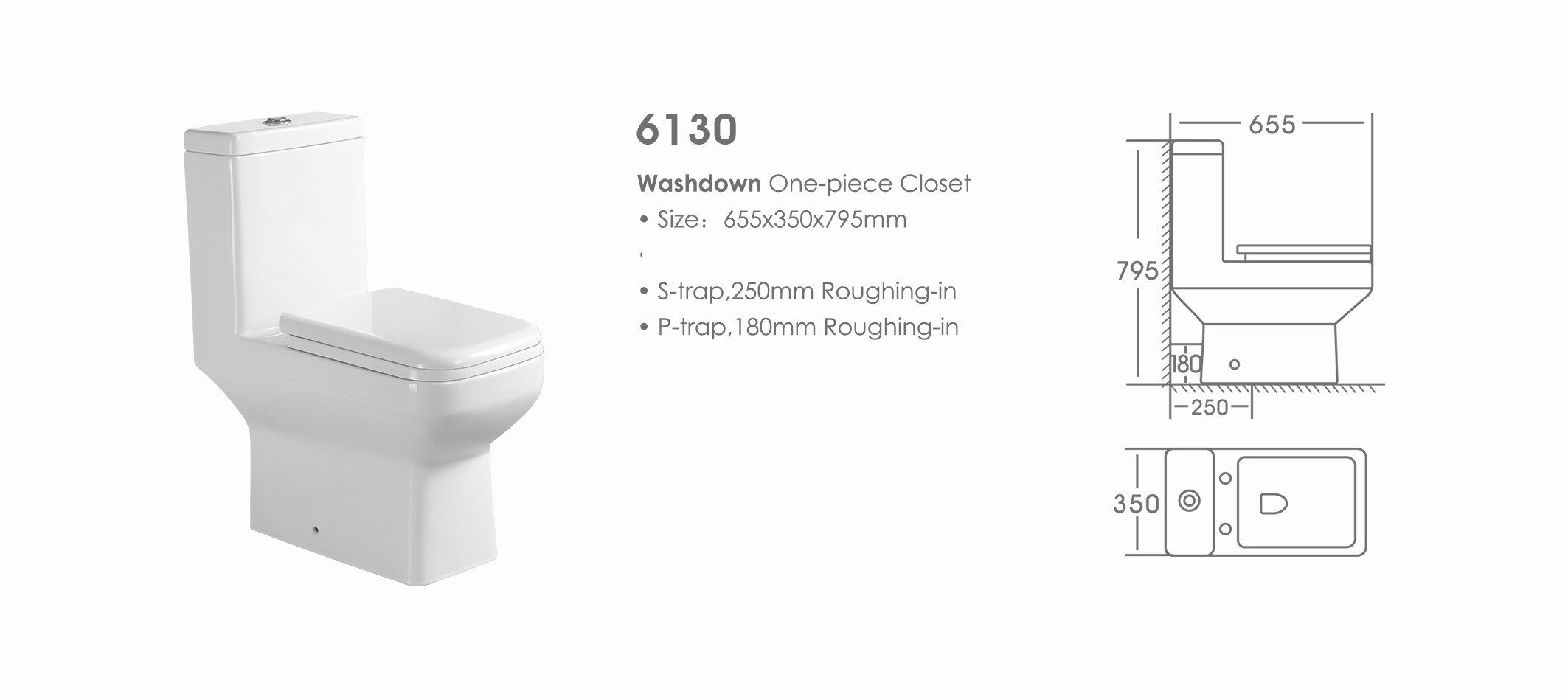 Унитаз моноблок напольный Stella Polar Теруэль KN6130000, белый