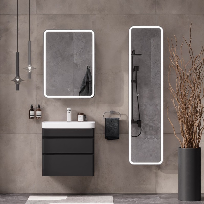 Пенал EQUIL Eltoro LED 40 подвесной черный софт, R