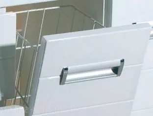 Тумба с раковиной Bellezza Сиена 80 с корзиной, напольная, белая