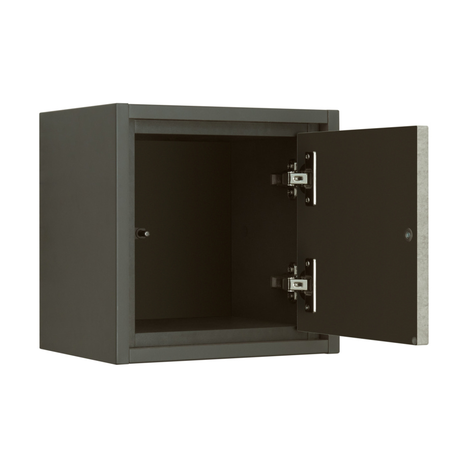 Шкаф навесной Aquaton Уэльс 30, графит