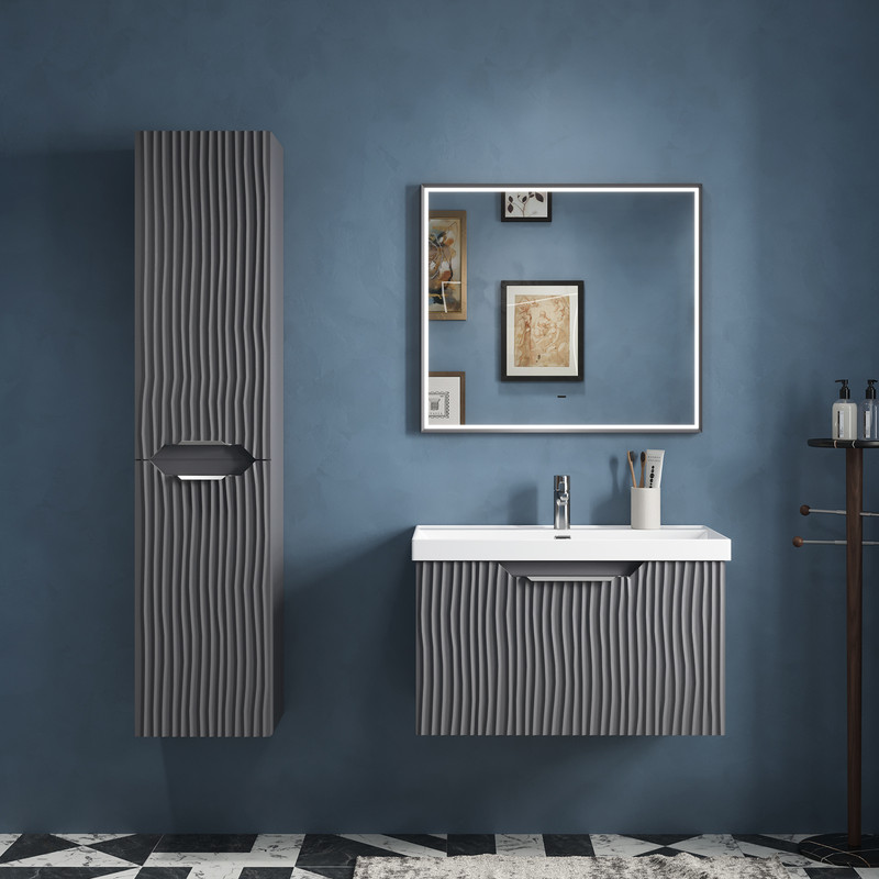 Пенал EQUIL Mirage 36 подвесной графит софт, L/R Пенал EQUIL Mirage 36 подвесной графит софт, L/R