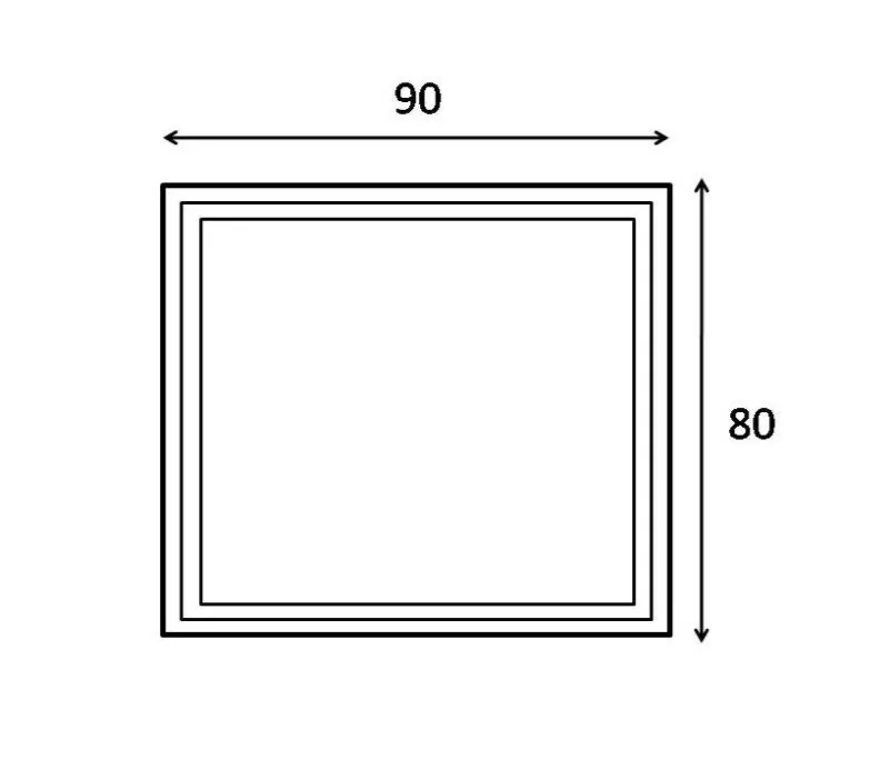 Зеркало Bellezza Фабио 90 свет, сенсор