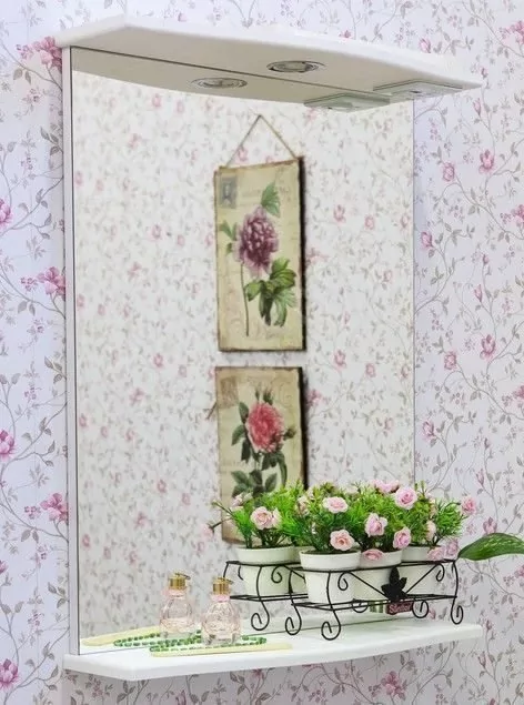 Зеркало Sanflor Софи 50 свет и белый