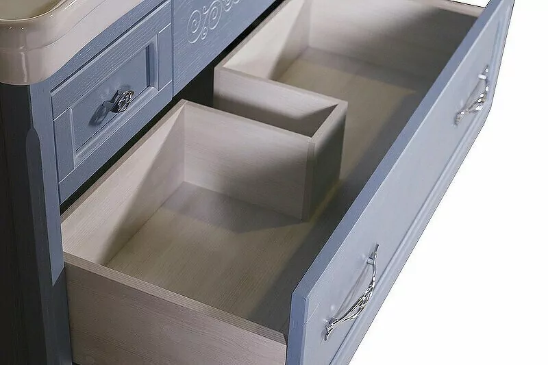 Тумба с раковиной ASB Woodline Модерн 105 напольная, рошфор