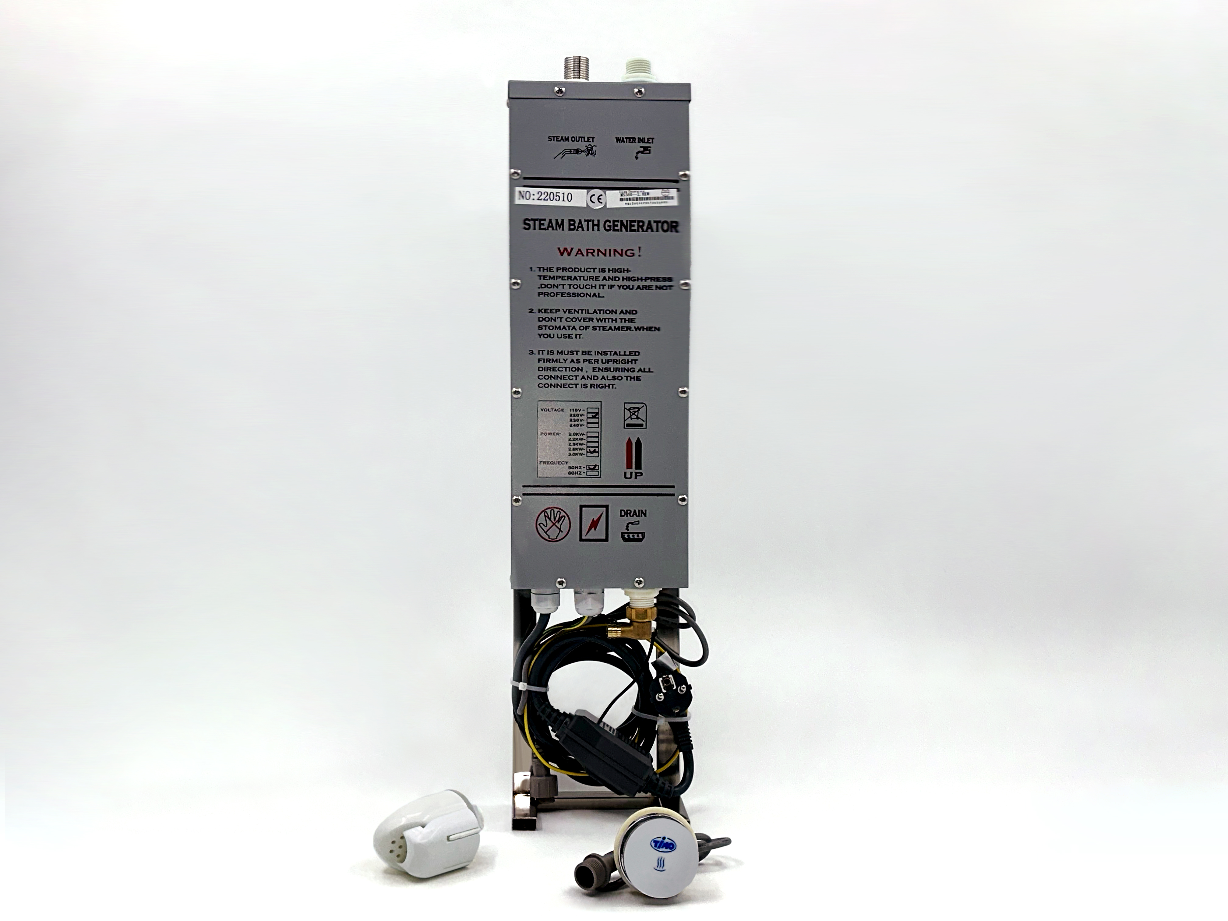 Душевая кабина Timo Lux TL-1504 L 110*85*23, турецкая баня хамам