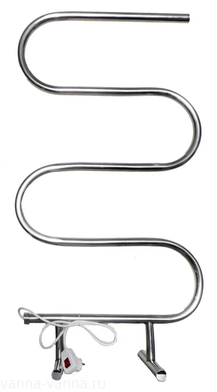 Полотенцесушитель электрический Domoterm 103-25 50х104 напольный, хром