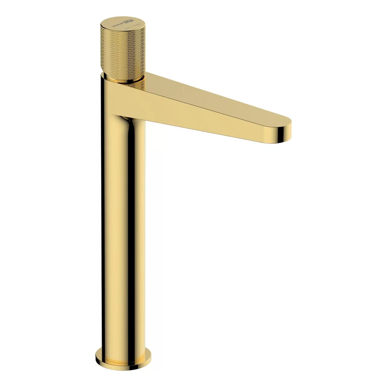 Смеситель для раковины WasserKraft Ems 7603H глянцевое золото