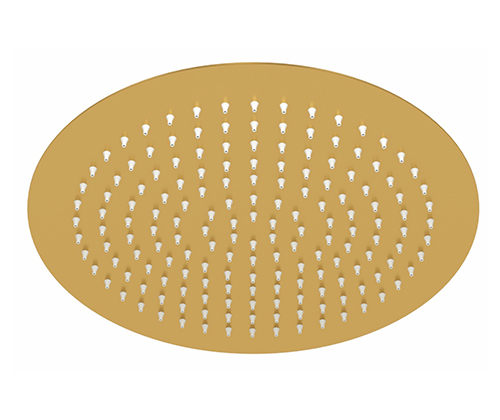 Верхний душ WasserKraft A262 матовое золото