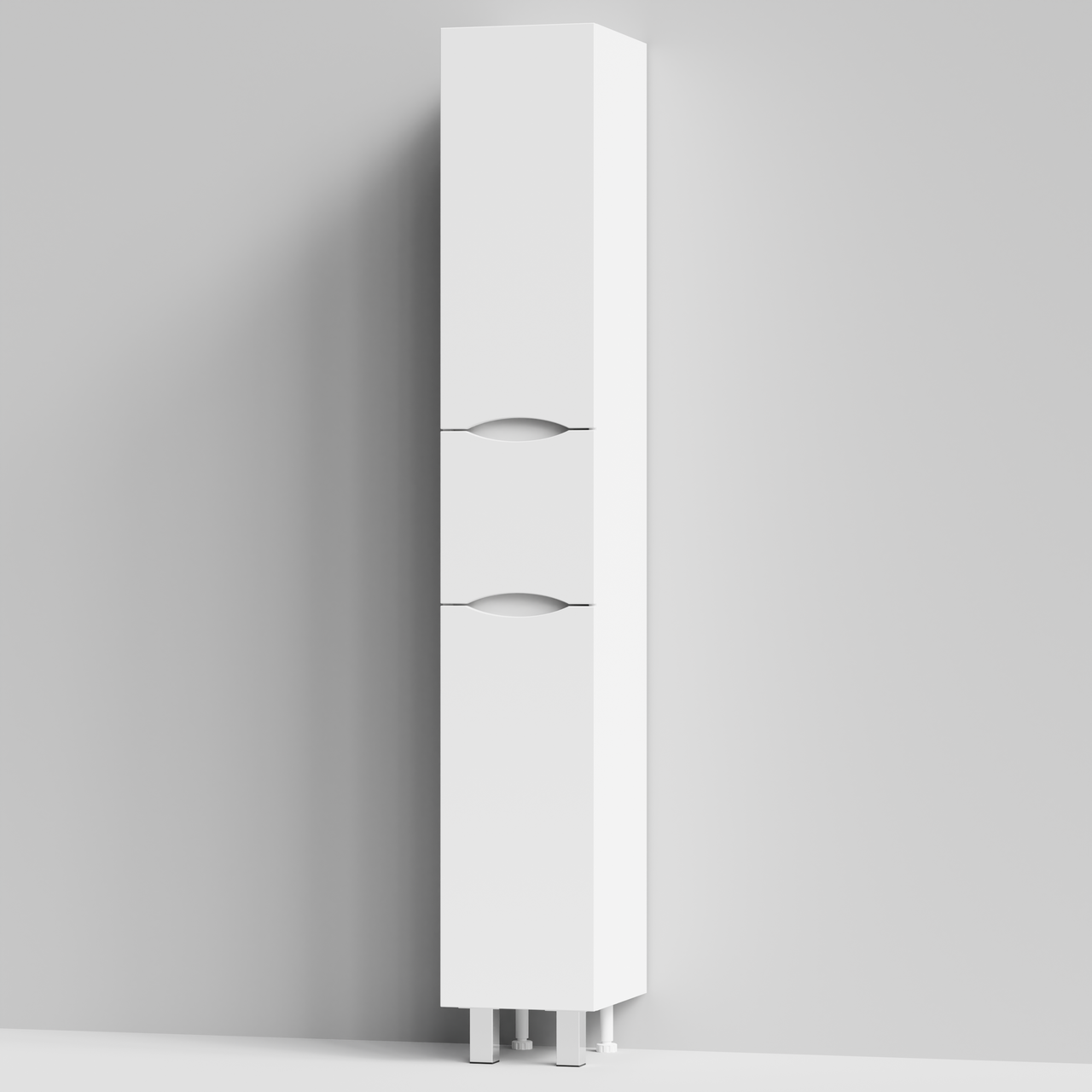 Пенал Vod-ok Лайт 30 L/R напольный, с корзиной, белый + 13 цветов