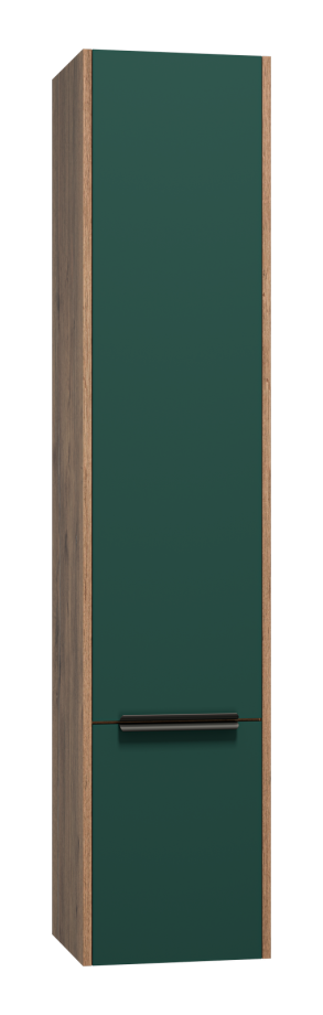 Пенал Brevita Greenwood 35 подвесной, R, зеленый/дуб галифакс олово