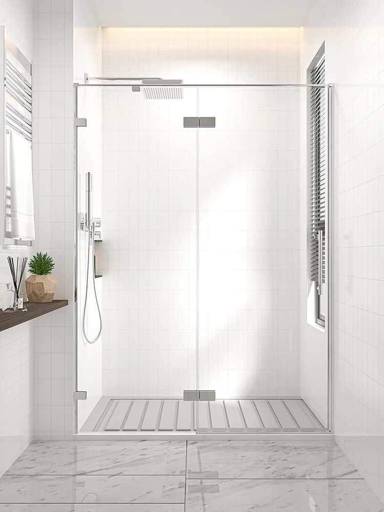 Душевая дверь раздвижная Veconi Premium Prato 300 CH-L, 1500х2000, хром, стекло прозрачное