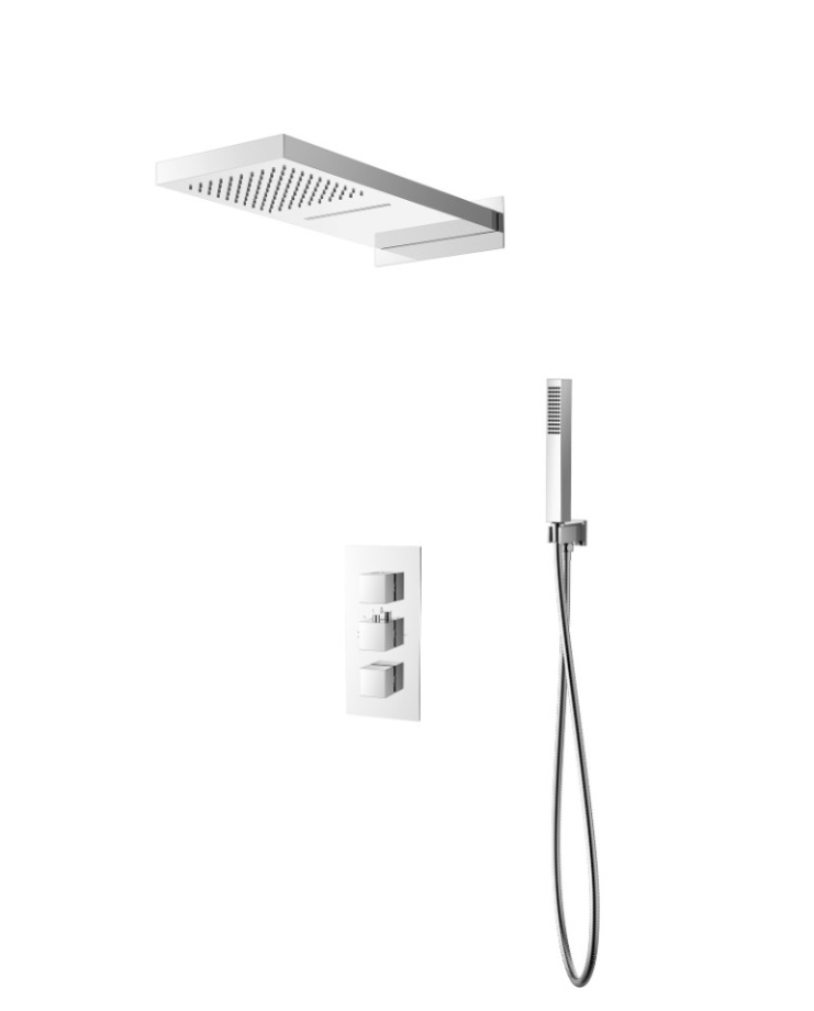 Душевой комплект SantiLine SL-9019 хром