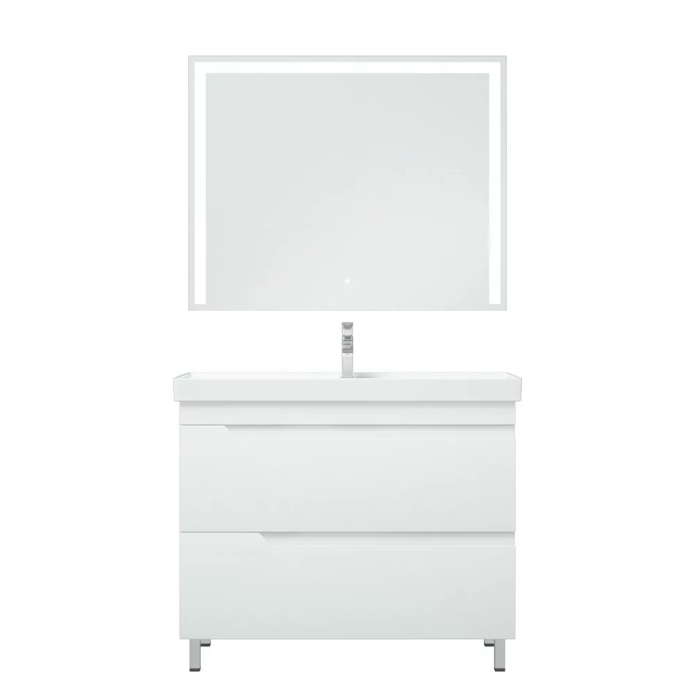 Зеркало Corozo Алано 100х80 свет от магазина Vanna-Vanna.ru!