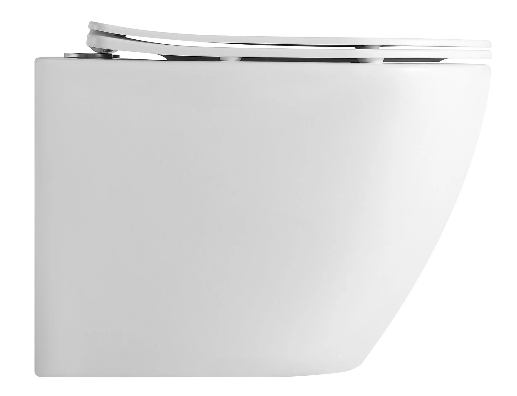 Унитаз SantiLine SL-5025 подвесной, торнадо, микролифт, белый