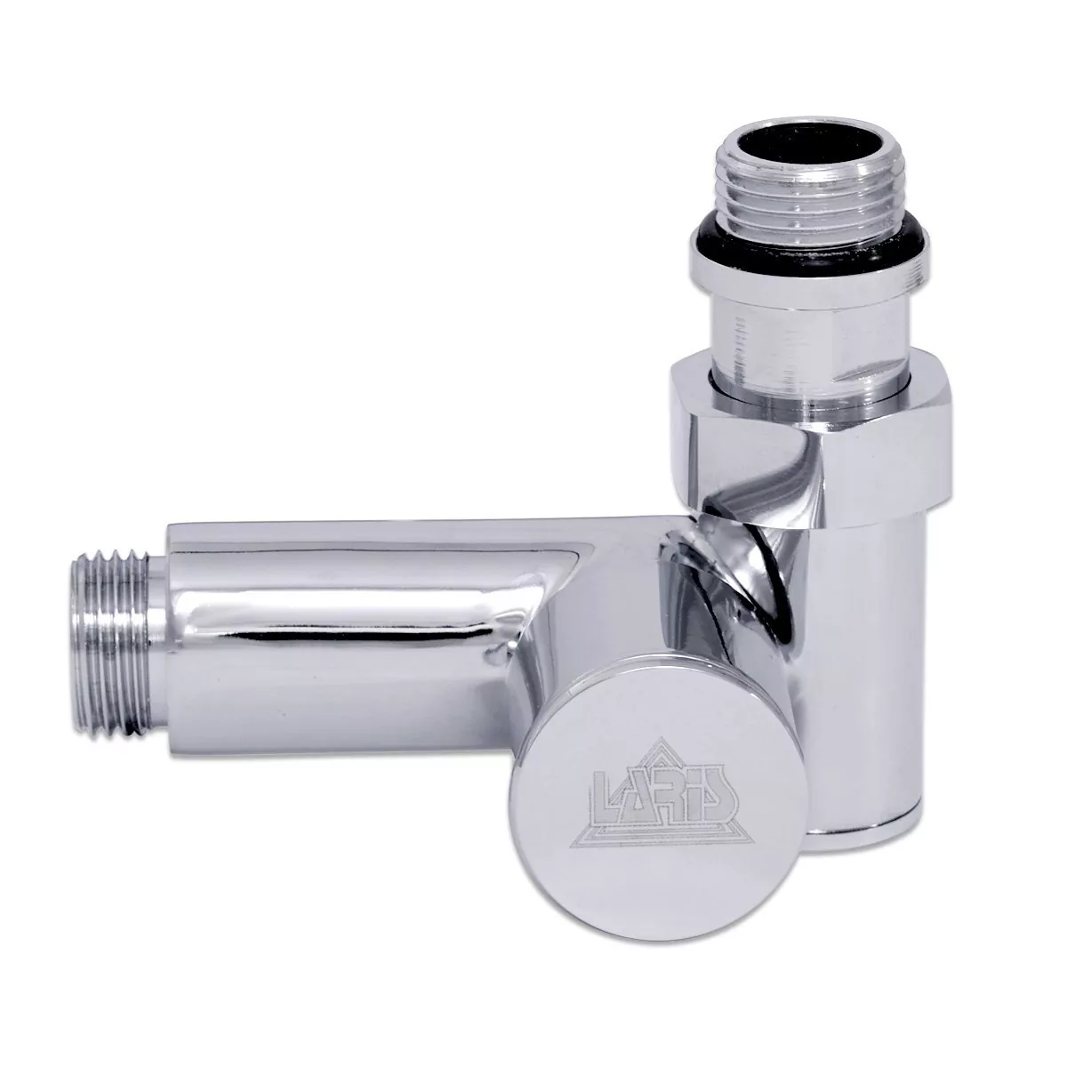 Вентиль угловой Laris Laris Под ТЭН 1/2" - 1/2" 891SCH0404 2 шт.