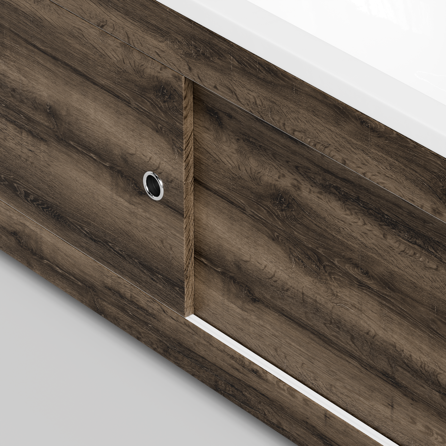 Экран под ванну Vod-ok Купе 180 раздвижной Дуб крымский коричневый