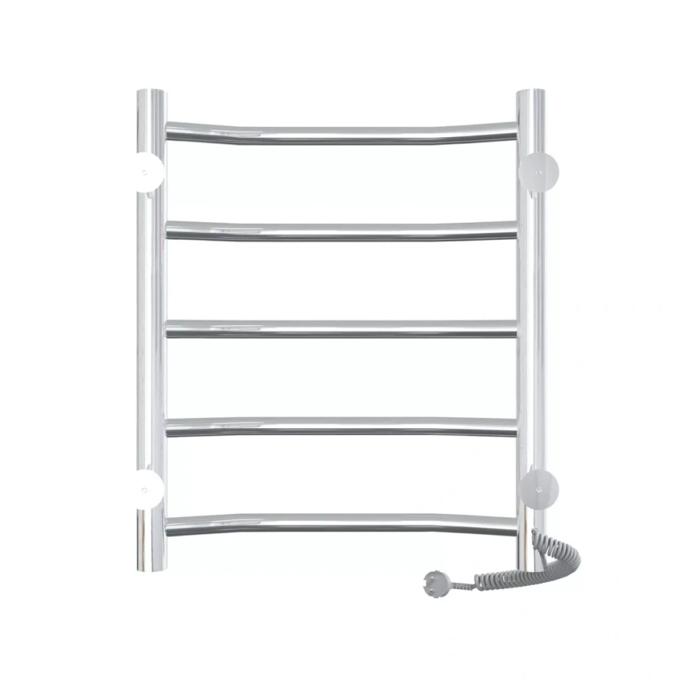 Полотенцесушитель электрический Laris Виктория П5 400х500 с терморегулятором, левый, хром от магазина Vanna-Vanna.ru!