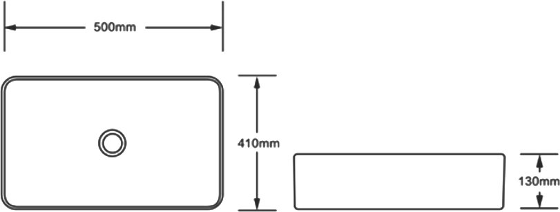 Раковина SantiLine SL-7020 накладная, мрамор