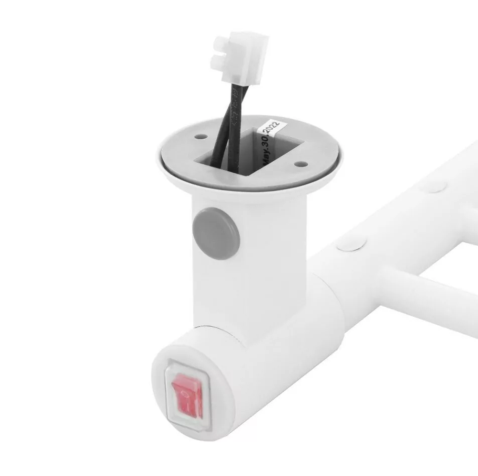 Полотенцесушитель электрический Energy Ergo2 P 850x200 прямой, белый матовый