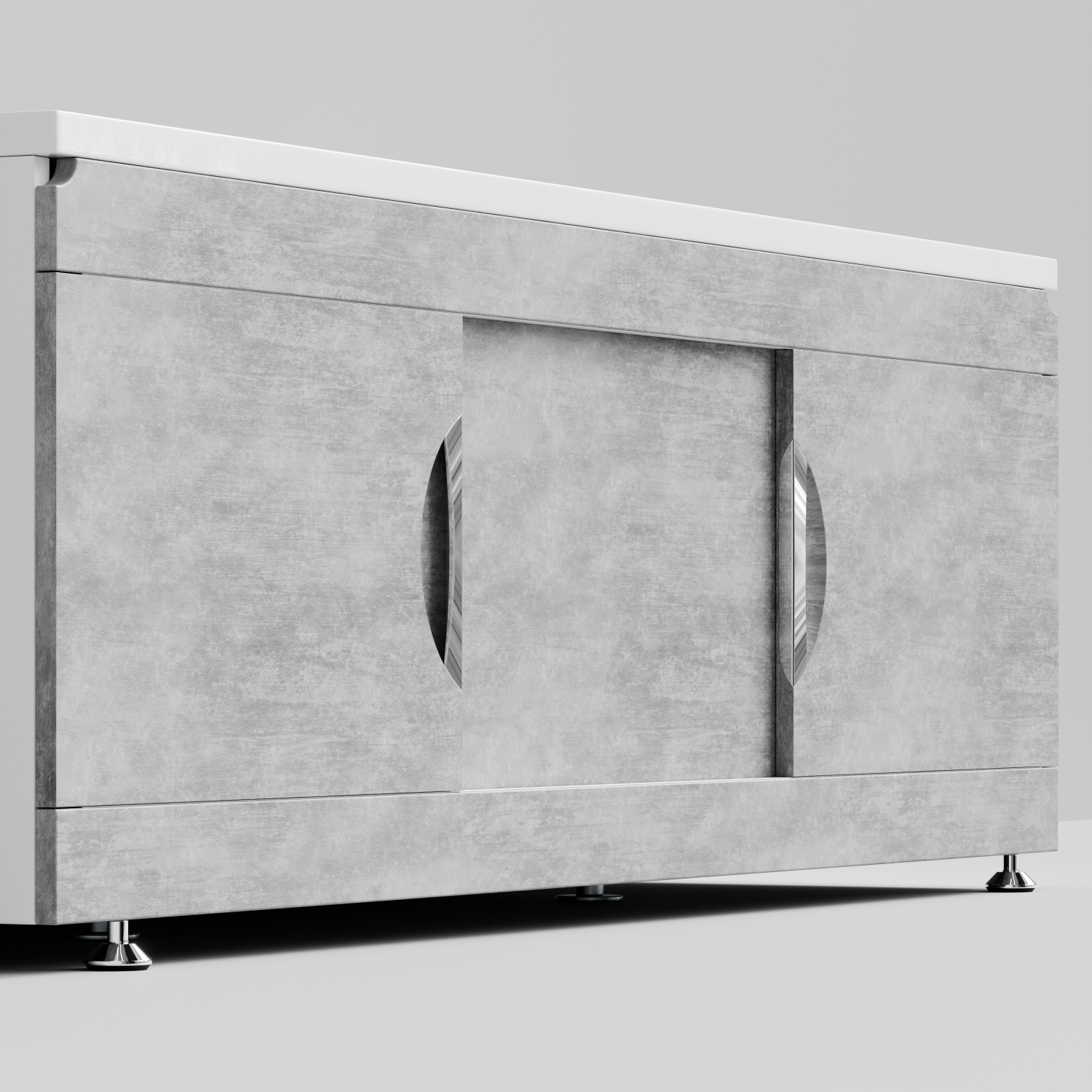 Экран под ванну Vod-ok Топ 170 раздвижной Горный камень