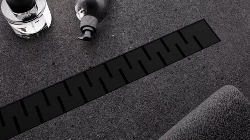 Душевой лоток Veconi Stesso Line Black 800 от магазина Vanna-Vanna.ru!