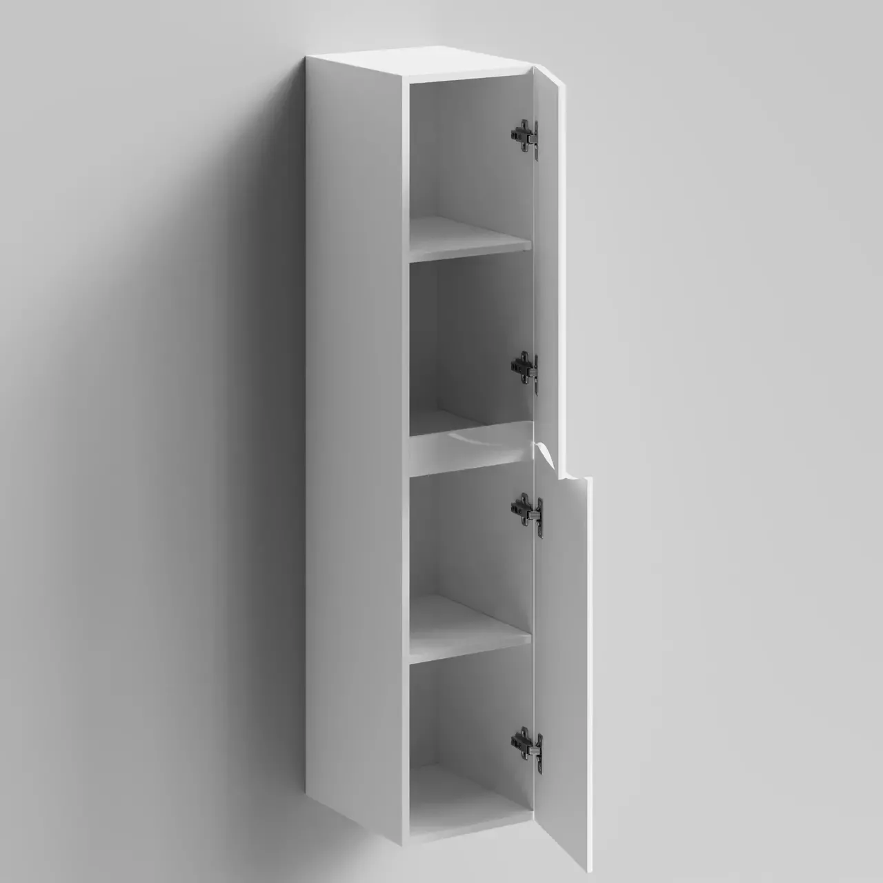 Пенал Vod-ok Адель 30 L/R, 2 двери, подвесной, белый + 13 цветов