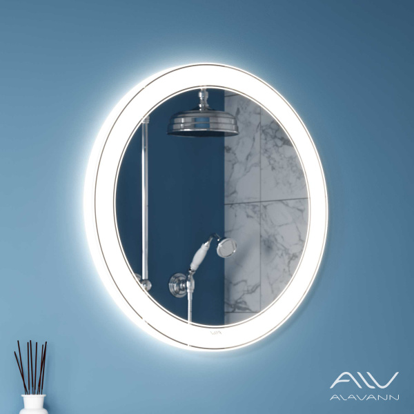 Зеркало Alavann Solis 70 свет, антизапотевание, сенсор