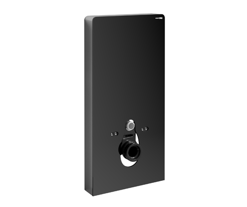 Инсталляция WasserKraft Naab 86TLT.040.SE.BL для подвесного унитаза, пристенный модуль, с сенсорным механизмом смыва