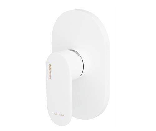 Смеситель WasserKraft Mindel 8551 встраиваемый, на 1 выход, белый Soft-touch