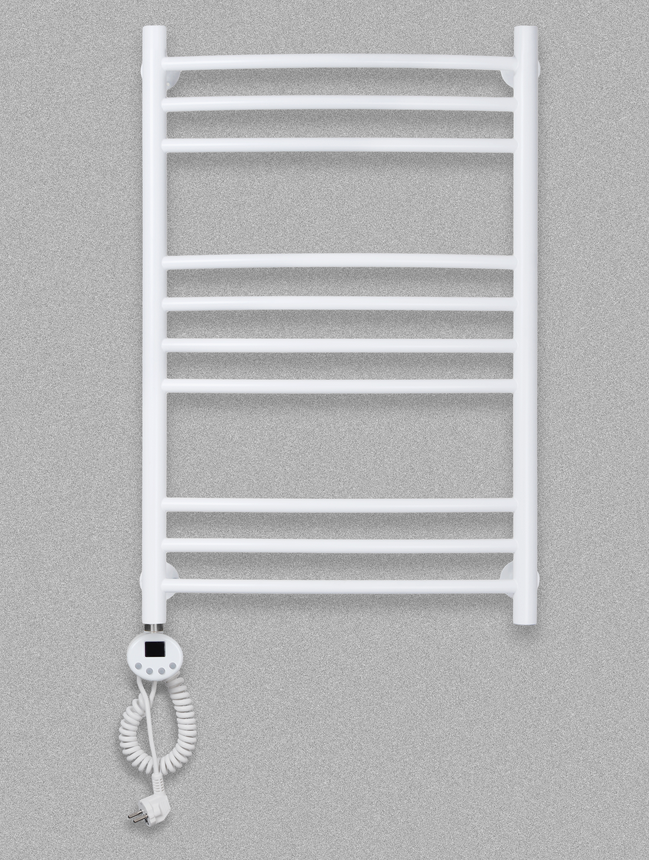 Полотенцесушитель электрический Domoterm Калипсо П10 500x800 L левый, белый матовый