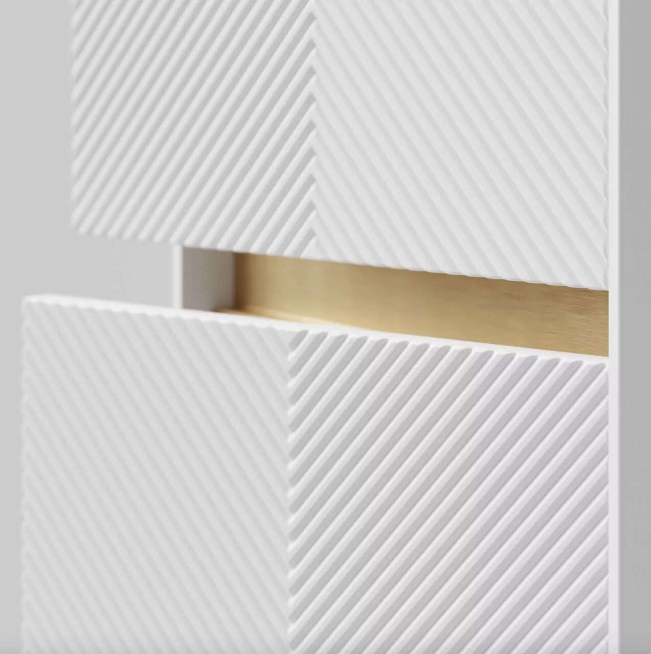 Пенал Vod-ok Аурум 45 L/R подвесной, белый + 7 цветов