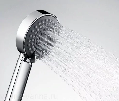 Лейка душевая WasserKraft A035 хром, 3 режима