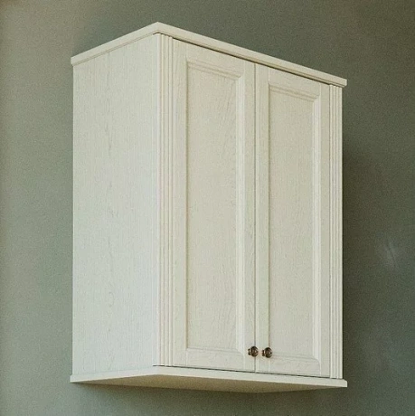 Шкаф навесной ValenHouse Лиора 65 слоновая кость, бронза