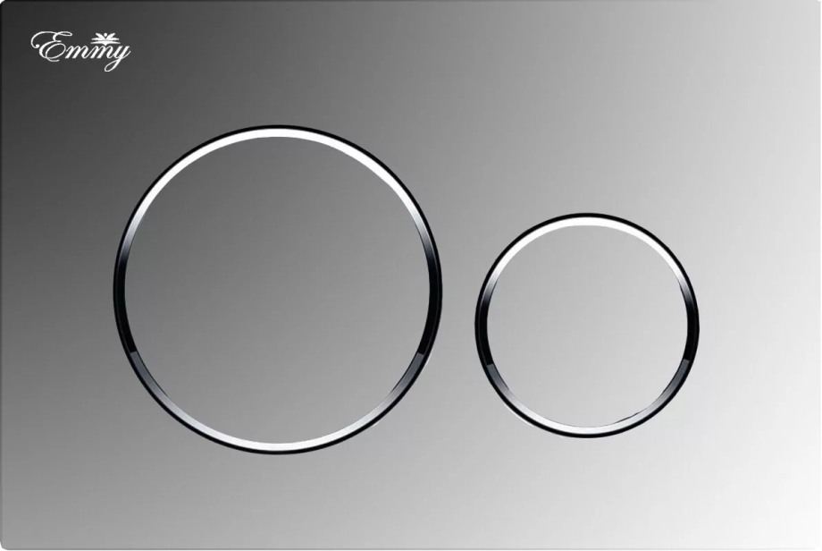 Кнопка смыва Emmy EW-082 CHROME механическая, хром