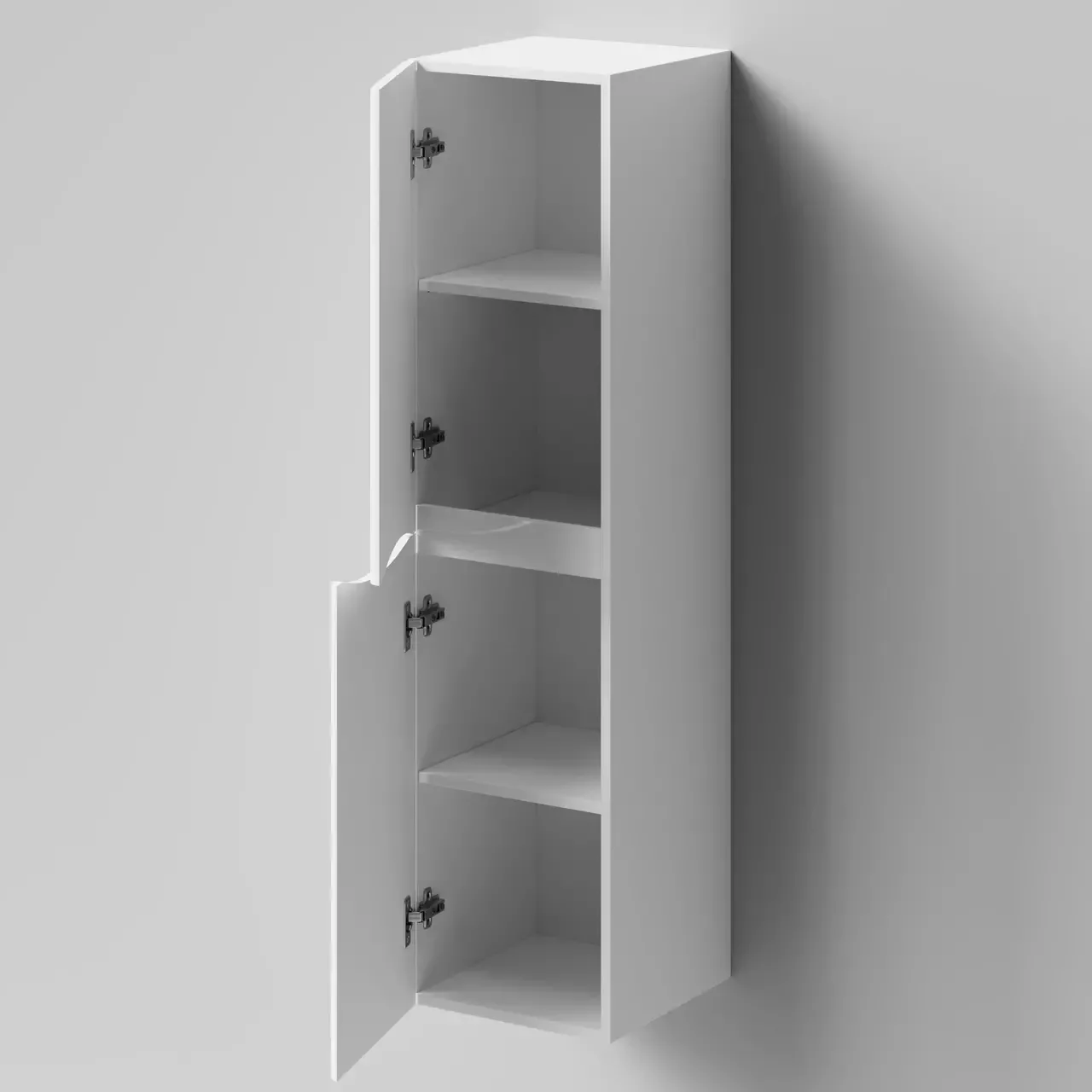 Пенал Vod-ok Адель 35 L/R, 2 двери, подвесной, белый + 13 цветов