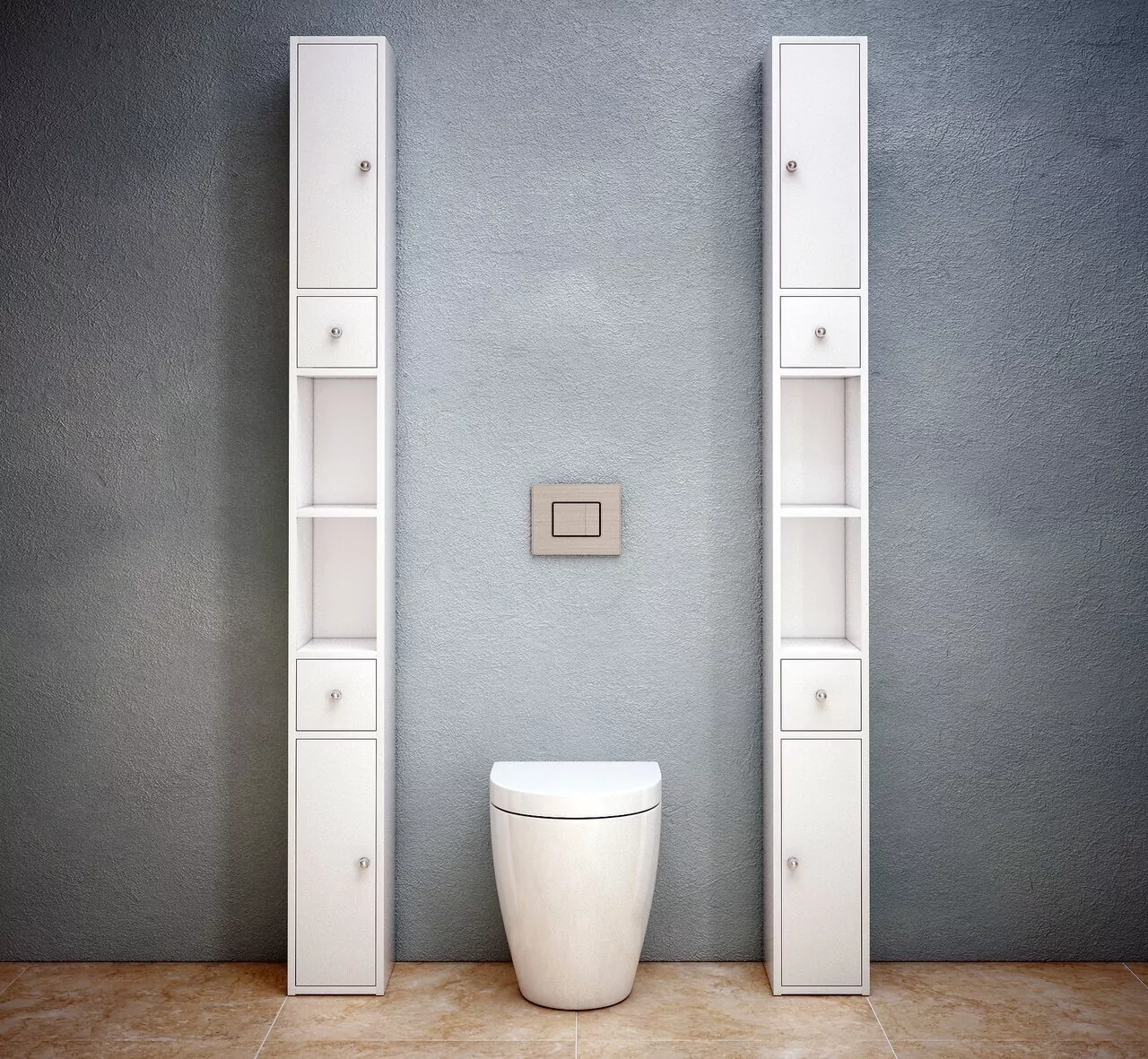 Пенал Corozo Энри 20 Z2 L/R напольный, с открытой полкой