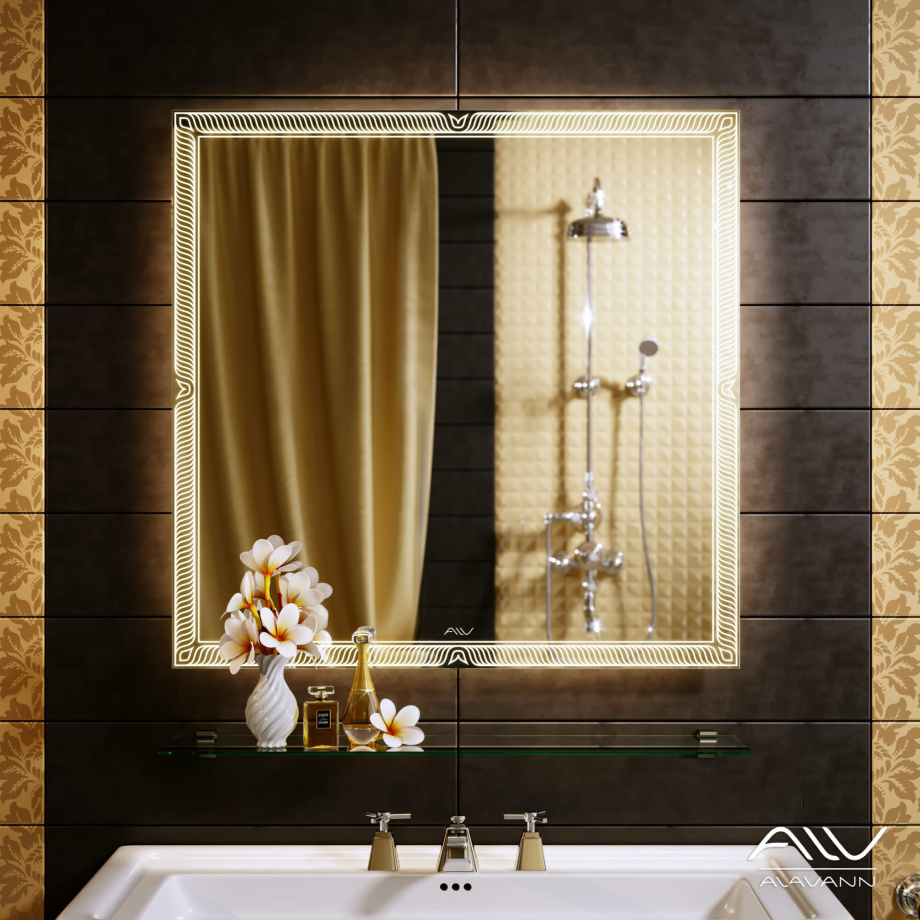 Зеркало Alavann Sonata 70 свет, ИК выключатель