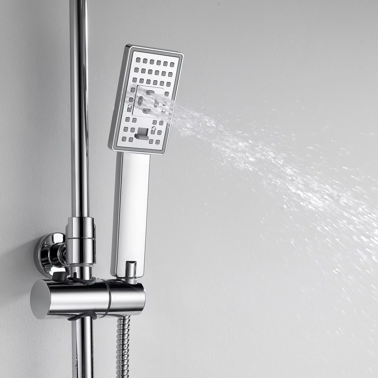 Душевая стойка WasserKraft A17702 хром